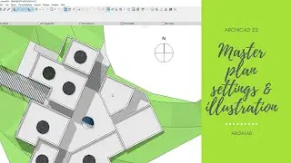 Archicad 22 | Masterplan settings & illustration