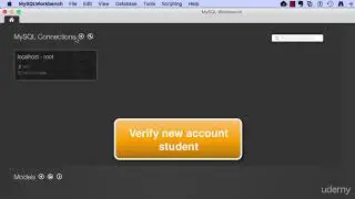 005 Create New Database User in MySQL Workbench