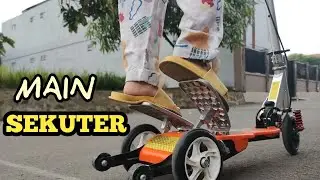 Mainan || Bocil Main Sekuter Genjot