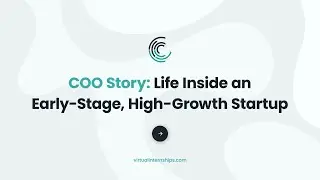 COO Story Life Inside an Early Stage High Growth Startup
