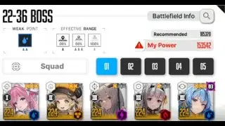 [NIKKE] 22-36 BOSS: Dorothy Show Case - 150k CP Clear