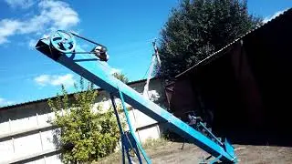 Погрузчик(самодельный Зерно метатель)