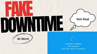 Faking It at Work: How to Create the Illusion of Downtime