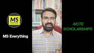 TNEA | AICTE Scholarships | PRAGATI | SAKSHAM | SWANATH | Last date | MS Everything