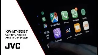 KW-M745DBT Apple CarPlay, Android Auto, DAB In-Car System | JVC