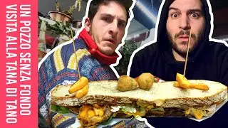 UNA BRUSCHETTA GIGANTE - VISITA ALLA TANA DI TANO ( SUB ENG )