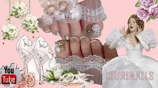 COMO HACER PEDICURE PARA BODA IDEA 💍🤍
