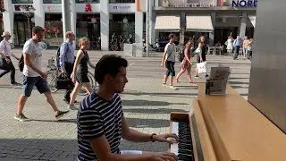 The Beatles - Let It Be Street Piano Performance Karlsruhe