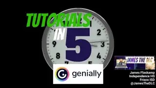 Tutorials in 5: Creating Interactive Presentations with Genially