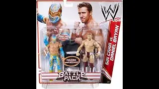 Reviewing WWE Battlepack Series 15 Daniel Bryan And Sin Cara Figure