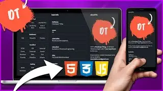Create Developer Portfolio With Pure HTML, CSS and Javascript - Part 1