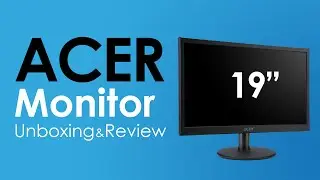 Acer EB192Q Monitor Unboxing & Review