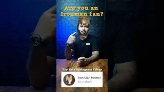 Share it with the Ironman fan in your gang😎 #ironman #techtips #techshorts #instagramfilters