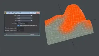 LightWave plugin - Combine WeightMaps