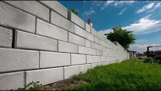 13. AAC.laying blocks on adhesive foam.AAC block. Aerated Concrete. Walls.adhesive foam.