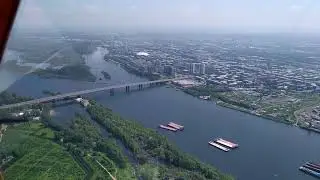 Красноярск-Полет над городом