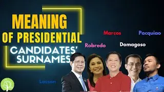 Meaning of Presidential Candidates' Surnames