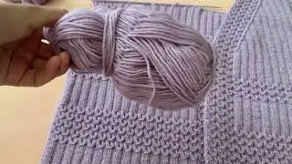 How to Shape the Armhole for the Coffee Bean Stitch Vest