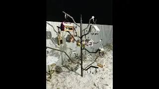 Декоративное дерево из профильной трубы