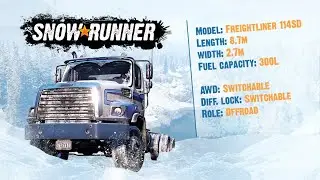Snowrunner: A look at the Freightliner 114SD