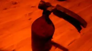 Как сделать пушку из огнетушителя.