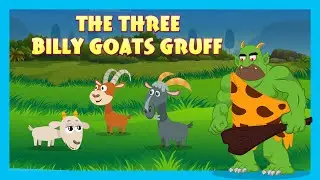 THE THREE BILLY GOATS GRUFF - New Kids Story | Tia & Tofu | Learning Lesson for Kids