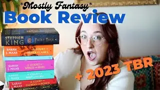 reviewing the books I read in 2022 + TBR for 2023! (fantasy, witchy, Stephen King)
