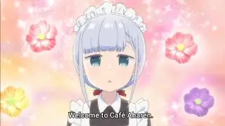 Aharen san's Maid cafe | Aharen san wa Hakarenai Episode 11