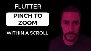 Flutter pinch to zoom within a scroll