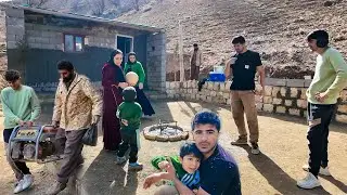 Rural Farm Life | Plastering a Farm Room & Mountain Foraging for Wild Food and Firewood
