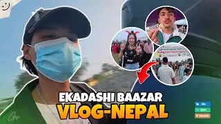 Ekadashi baazar ma Dhanna mareko?😫 nepali vlog part-1 #vlog #nepalivlog #nepalbeauty #storyteller