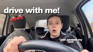 DRIVE WITH ME | 17yo, how I passed my driving test in 3 months!