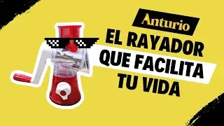 ¿Cómo usar tu molino rallador 3 en 1?