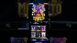 Marvel Snap - Magneto Gold Variant Showcase