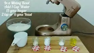 Make PIZZA Dough using INALSA Stand Mixer / Pizza Dough / Home Baked Pizza ~ by J's Baking Studio