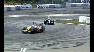 Nurburgring 2007 F1 GP Wurz Kovalainen