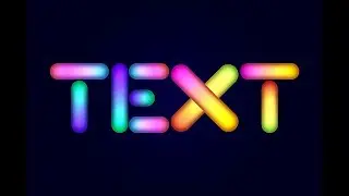How To Create a Glowing Text Effect in Adobe Illustrator - ( Illustrator Tutorial )