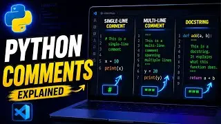 Python Tutorial 04 | Comments & Docstrings Explained.