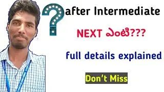 After Intermediate best courses in India|best career options after 12th class|after inter what next?