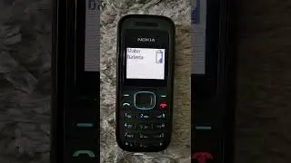 Nokia 1208 - Low battery