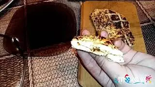 Ужин на мангале. Сыр Халуми вкуснятина😋👍