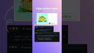 Color picker input 