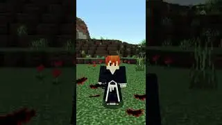 Bleach Ichigo Bankai in Minecraft 
