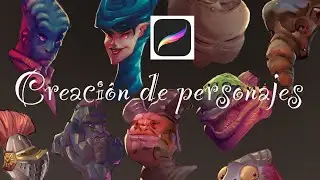 creación de personajes