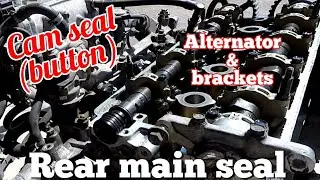 Installing cam cap seal | Rear main seal | 96 prelude