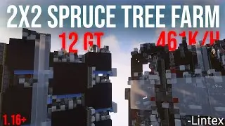 Lag Friendly 12gt Giant Spruce Tree Farm 461k logs/h