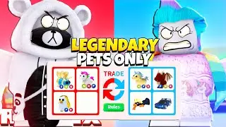Honey the Unicorn Challenged Me to an Adopt Me Trade Battle! LEGENDARY PETS ONLY! Roblox Adopt Me
