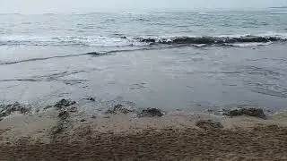Берег, волны, вечер
