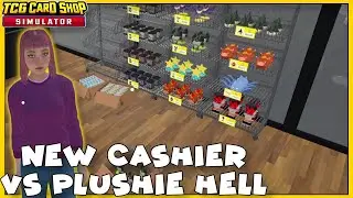 TCG Card Shop Simulator| New cashier enters plushie hell!