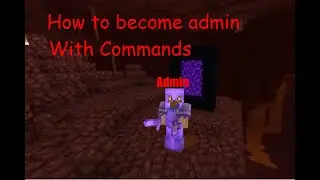 HOW TO BECOME ADMIN WITH COMMANDS | MINECRAFT BEDROCK